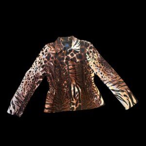 Kenzo Leopard  Print Jacket size 38